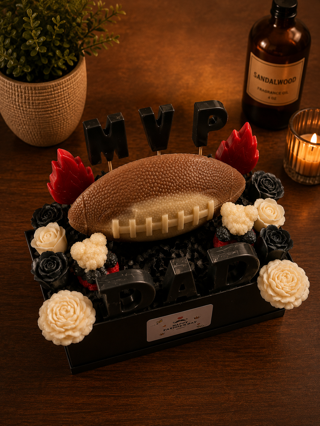 Signature Men’s Candle Arrangement
