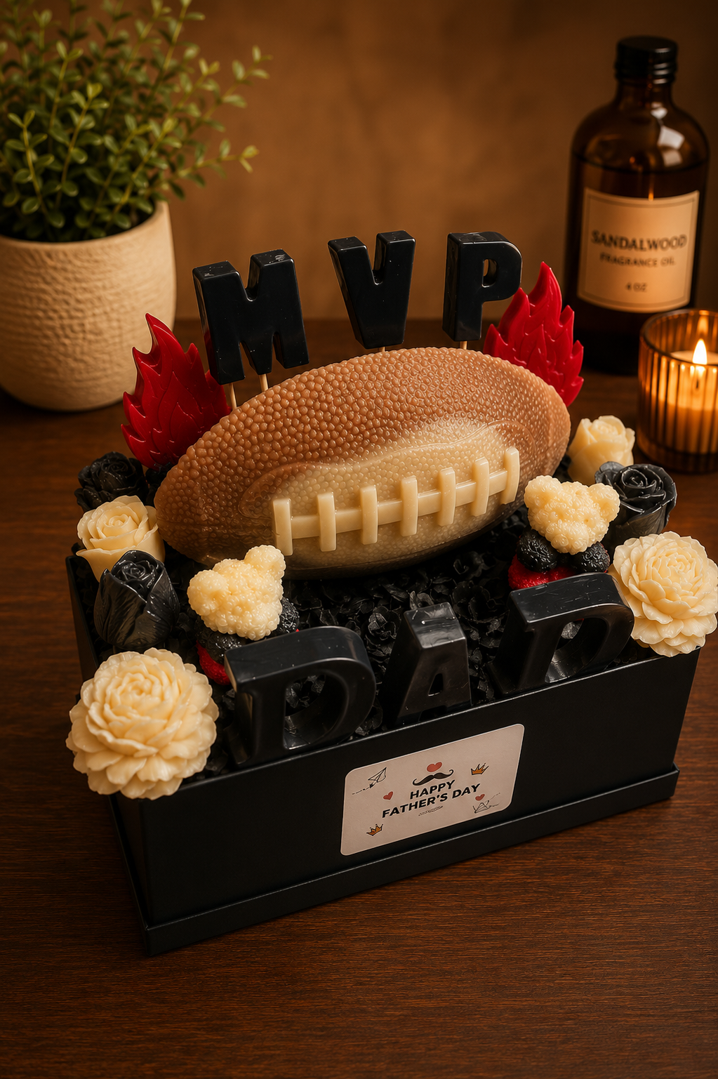 Signature Men’s Candle Arrangement
