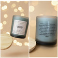 10 oz Scripture Candle- Watermelon Lemonade